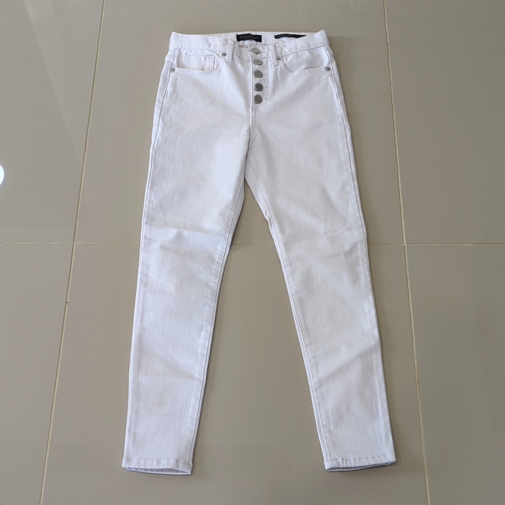 Button fly Skinny Jeans sz 25P